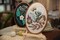 Maydear 4 Pack Embroidery Starter Kit with Pattern, Stamped Cross Stitch Kits for Beginners Adults with Embroidery Hoop and Instructions, Hand Embroidery Kit Cross Stitch Kits Stamped